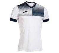 Joma T- Shirt Eco Supernova pour Homme, Blanc/Bleu Marine