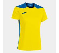 Joma T-Shirt Manches Courtes Championnat VI Jaune Royal, 901265.907.XS