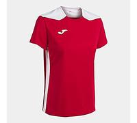 Joma T-Shirt Manches Courtes Championnat VI Rouge Blanc, 901265.602.XL