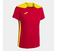 Joma T-Shirt Manches Courtes Championnat VI Rouge Jaune, 901265.609.2XL