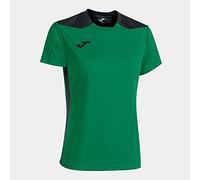 Joma T-Shirt Manches Courtes Championnat VI Vert Noir, 901265.451.L