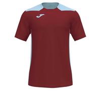 Joma T-Shirt Manches Courtes Championship VI Bordeaux Bleu, 101822.682.XS