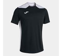 Joma T-Shirt Manches Courtes Championship VI Noir Blanc, Xxl-3Xl, 101822.102.2Xl-3Xl