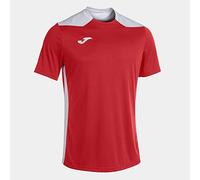 Joma T-Shirt Manches Courtes Championship VI Rouge Blanc, 101822.602.L