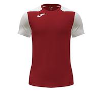 Joma T-Shirt Manches Courtes II Rouge Blanc, 102223.602.XL