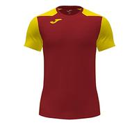 T-shirt Joma Record II Bicolore manche courte rouge jaune - XL