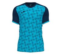 Joma T-Shirt Manches Courtes Supernova III Marine Fluor Turquoise, 102263.342.M