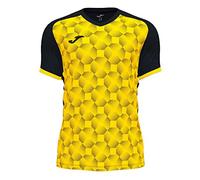 Joma T-Shirt Manches Courtes Supernova III Noir Jaune, 102263.109.XS