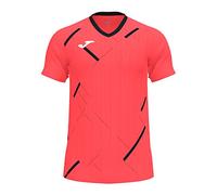 Joma T-Shirt Manches Courtes Tiger III Fluor Corail Noir, 101903.041.6Xs-5Xs