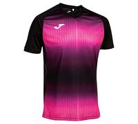 Joma T-Shirt Manches Courtes Tiger v Noir Rose Fluor