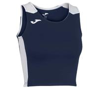 Joma Débardeur crop femme Record II Bleu XL