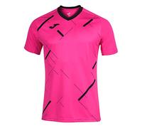 Joma T-Shirt Tiger III Fluor Rose Noir, 101903.031.XS