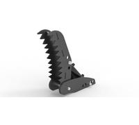 Joma-Tech Pouce pour mini pelle de 3 à 5 tonnes, support avec cylindre hydraulique