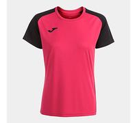 Joma Tee-Shirt Manches Courtes Academy IV Noir Fuchsia, 901335.501.2XS