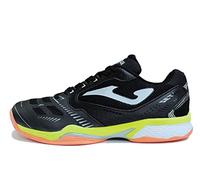 Joma Tenis-T. Set Men, Chaussures pour Homme, Noir/Jaune Fluo, 44.5 EU