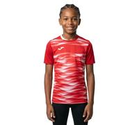 Joma Tiger Vii Short Sleeve T-shirt Rouge 11-12 Years Garçon
