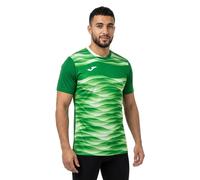 Joma Tiger Vii Short Sleeve T-shirt Vert S Homme