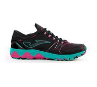 Joma TK. Sierra Lady Chaussures de Course pour Femme Noir Turquoise, 41 EU