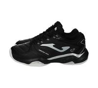 Joma TM100S2501C Master 1000 Chaussures de padel pour homme Design noir et argenté Semelle antidérapante pour homme, Noir , 45 EU