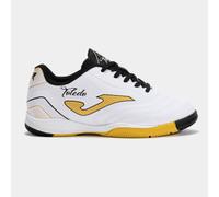 JOMA TOLEDO 2502 WHITE JR INDOOR SCARPE DA CALCETTO DA BAMBINO calcio a 5 futsal