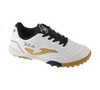 Joma Toledo Jr 2502 TF TOJW2502TF Chaussures de Sport pour garçon Blanc/Or/Noir, Blanc., 33 EU
