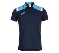 Joma Toledo Polos, Bleu Marine Turquoise Fluo, XXL Homme