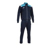 Joma Toledo Survêtement pour homme, Bleu marine/turquoise fluo, XL
