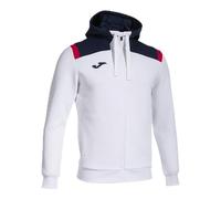 Joma Toledo Sweatshirt à Capuche, Blanc/Bleu Marine, M Homme