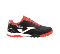 Joma ToledoJR Chaussures de Football Unisexes pour Gazon Artificiel Pointure 31-38, Noir, 39 EU