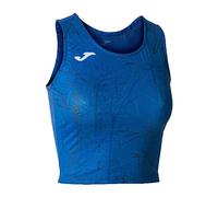 Joma Top Elite IX T-Shirt, Bleu Roi, 4XS Femme