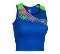 Joma Top Elite X T-Shirt, Royal/Vert Fluorescent, L Femme