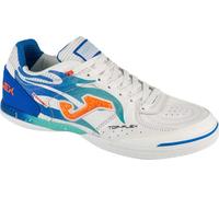 Joma Top Flex 2576 IN TOPS2576IN, Chaussures de salle, Hommes, Blanc, Taille : 41