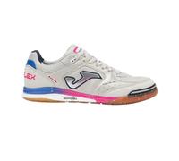 Joma Top Flex Rebound 2512 Indoor Chaussures de Football Futsal Homme, Silver White Fuchsia Royal, 41 EU