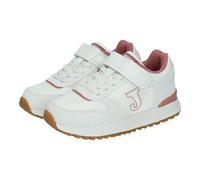 Joma Tornado JR 2532 Chaussures décontractées avec adhésif pour enfants, Blanc rose, 34 EU