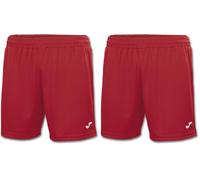 Joma Treviso Shorts, Rouge, M Homme (Lot de 2)