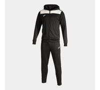 Joma Tuta Uomo Phoenix II Black Felpa Full Zip e Cappuccio con pantalone