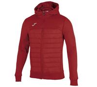 Joma Veste à Capuche pour Garçon, Taille 2XS, Rouge