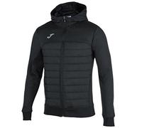 Joma Veste à Capuche pour Garçon, Taille 4XS, Noir