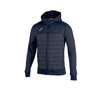 Joma Veste à Capuche pour Garçon, Taille 5XS, Bleu Marine
