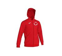 Joma Menfis Full Zip Sweatshirt Rouge S Homme