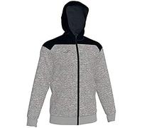 Joma Veste à Capuche pour Homme, Taille XXL, Mélange Foncé/Noir