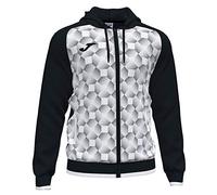 Joma Veste à Capuche Supernova III Noir Blanc, 102262.102.3XL