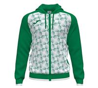 Joma Veste à Capuche Supernova III Vert Blanc, 102262.452.3XL