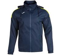 Joma Veste Coupe Vent Trivor, Mixte, Bleu marine/jaune fluo, XXXL