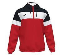 Joma Veste Imperméable pour Garçon, Taille 3XS, Rouge/Noir