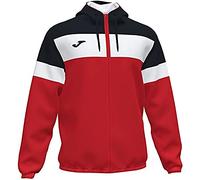 Joma Veste Imperméable pour Homme, Taille S, Rouge/Noir