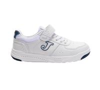 Joma W.Harvard Jr 2543 Blanco Marino Basket, Blanc/Bleu Marine, 32 EU