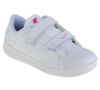 Joma W.Play Jr 23 - Baskets fille blanches en synthétique, fermeture scratch 35