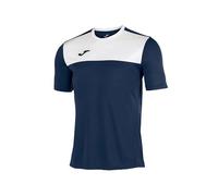 Joma Maillot Winner S Femme manches courtes Liberté de mouvement Marine/Blanc 5XS-2XL