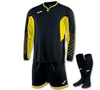 Joma Zamora III T-Shirt Homme, Noir/Jaune, S